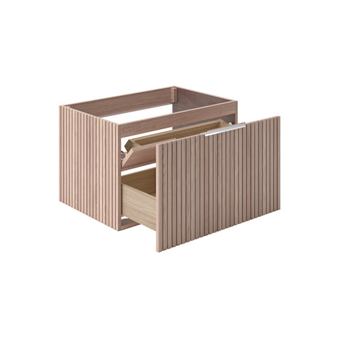 Image of Fresca Elliot 30" Floating Bathroom Cabinet in Vanilla Oak