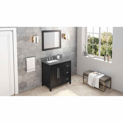 Image of Sleek lines and raised panels come together to create a unique design for the sophisticated Cade vanity.