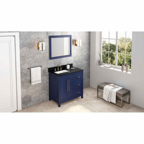 Image of Sleek lines and raised panels come together to create a unique design for the sophisticated Cade vanity. 