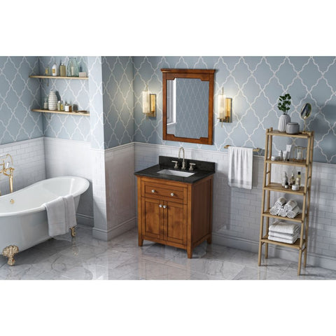 Image of The Chatham vanity embraces the classic Shaker style with refined elegance and is available in a diverse selection of colors to fit a variety design styles. 