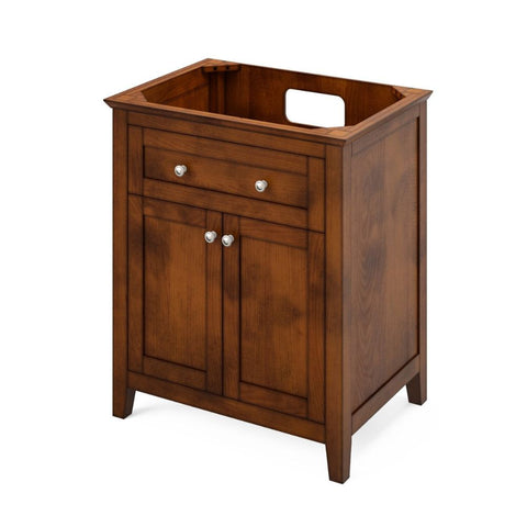 Image of Maximum storage with hardwood custom tipout tray, multiple dovetail drawers, and adjustable shelf Round knobs included Full-extension concealed soft-close undermount slides and hinges