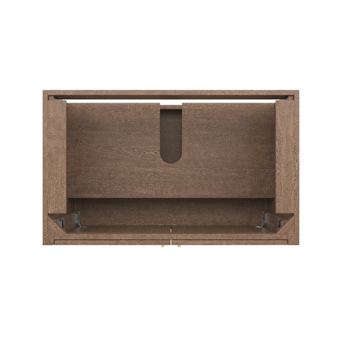 Image of Fresca Sawyer 36" Freestanding Bathroom Vanity Set in Mocha Birch