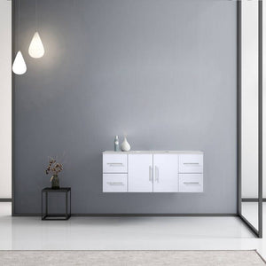 Lexora Geneva Transitional Glossy White 48