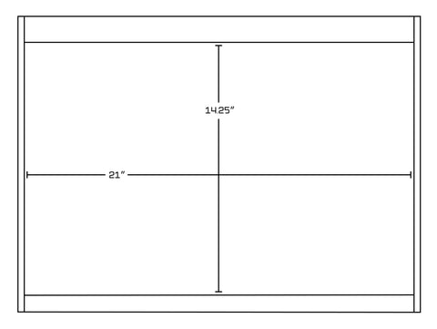 Image of American Imaginations Xena 90-in. W Wall Mount White-Dawn Grey Vanity Set For 3H8-in. Drilling  Biscuit UM Sink AI-20204