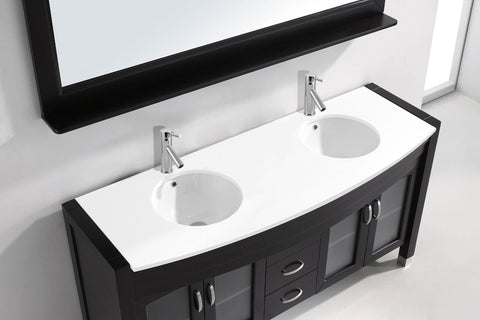 Image of Ava 63" Double Bathroom Vanity MD-499-G-ES