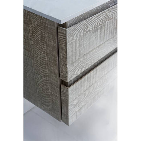 Image of Fresca Formosa 23" Ash Wall Hung Modern Bathroom Base Cabinet | FCB3124ASH FCB3124ASH