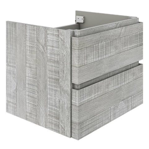 Image of Fresca Formosa 23" Ash Wall Hung Modern Bathroom Base Cabinet | FCB3124ASH FCB3124ASH