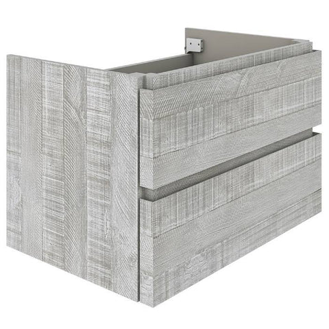 Image of Fresca Formosa 29" Ash Wall Hung Modern Bathroom Base Cabinet | FCB3130ASH FCB3130ASH