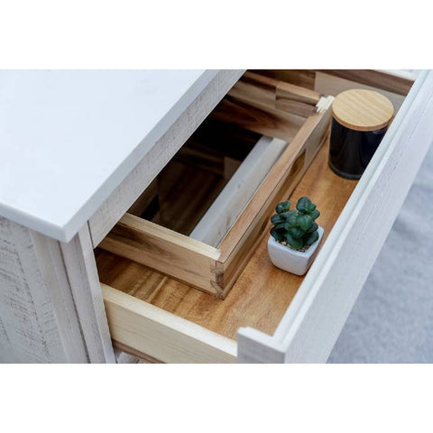 Image of Fresca Formosa 82" Rustic White Freestanding Double Sink Modern Bathroom Base Cabinet | FCB31-361236RWH-FC FCB31-361236RWH-FC