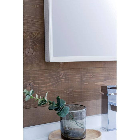 Image of Fresca Formosa Modern 48" Rustic White Floor Standing Double Sink Vanity Set | FVN31-2424RWH-FC