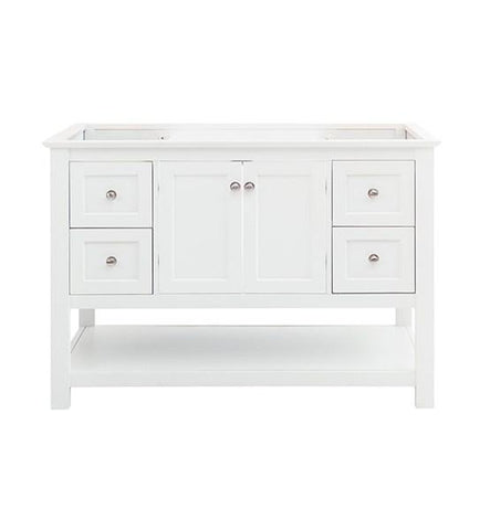 Image of Fresca Manchester 48" White Traditional Bathroom Cabinet | FCB2348WH
