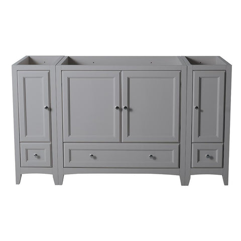 Image of Fresca Oxford 60" Gray Traditional Bathroom Cabinets FCB20-123612GR