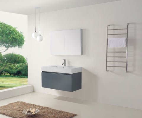 Image of Zuri 39" Single Bathroom Vanity JS-50339-GR